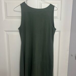 Tommy Bahama Forest Green Midi Dress